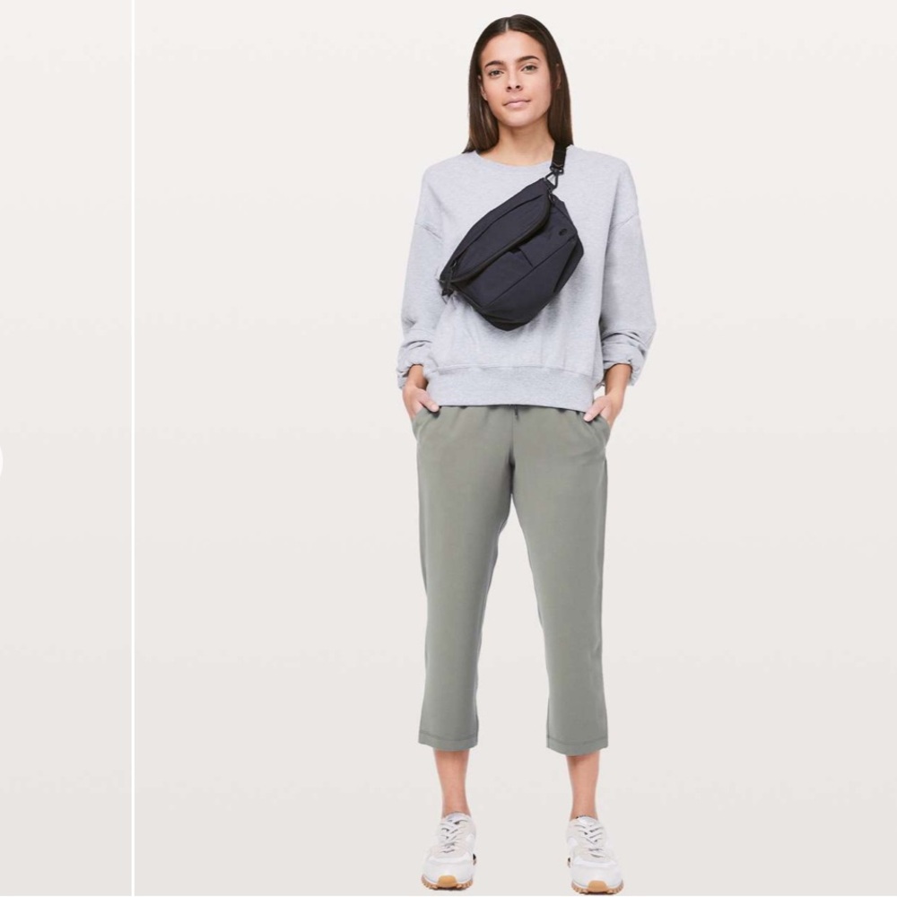 Lululemon On The Fly Crop Pants Woven 23"